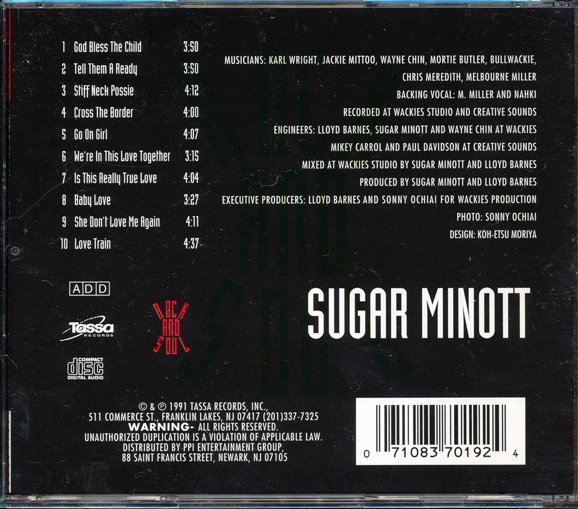 Sugar Minott - Rock And Soul [New CD]