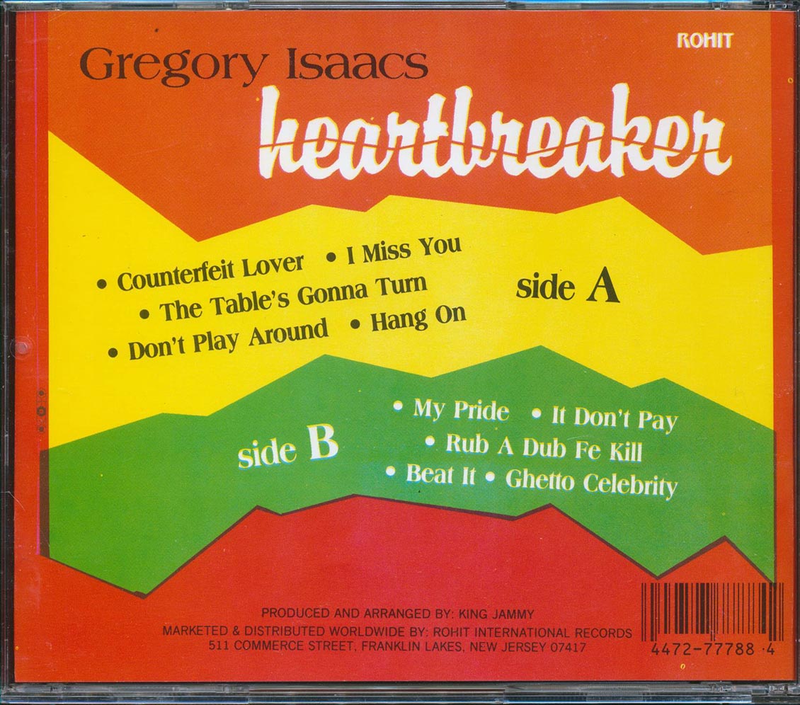 Gregory Isaacs - Heartbreaker [New CD]