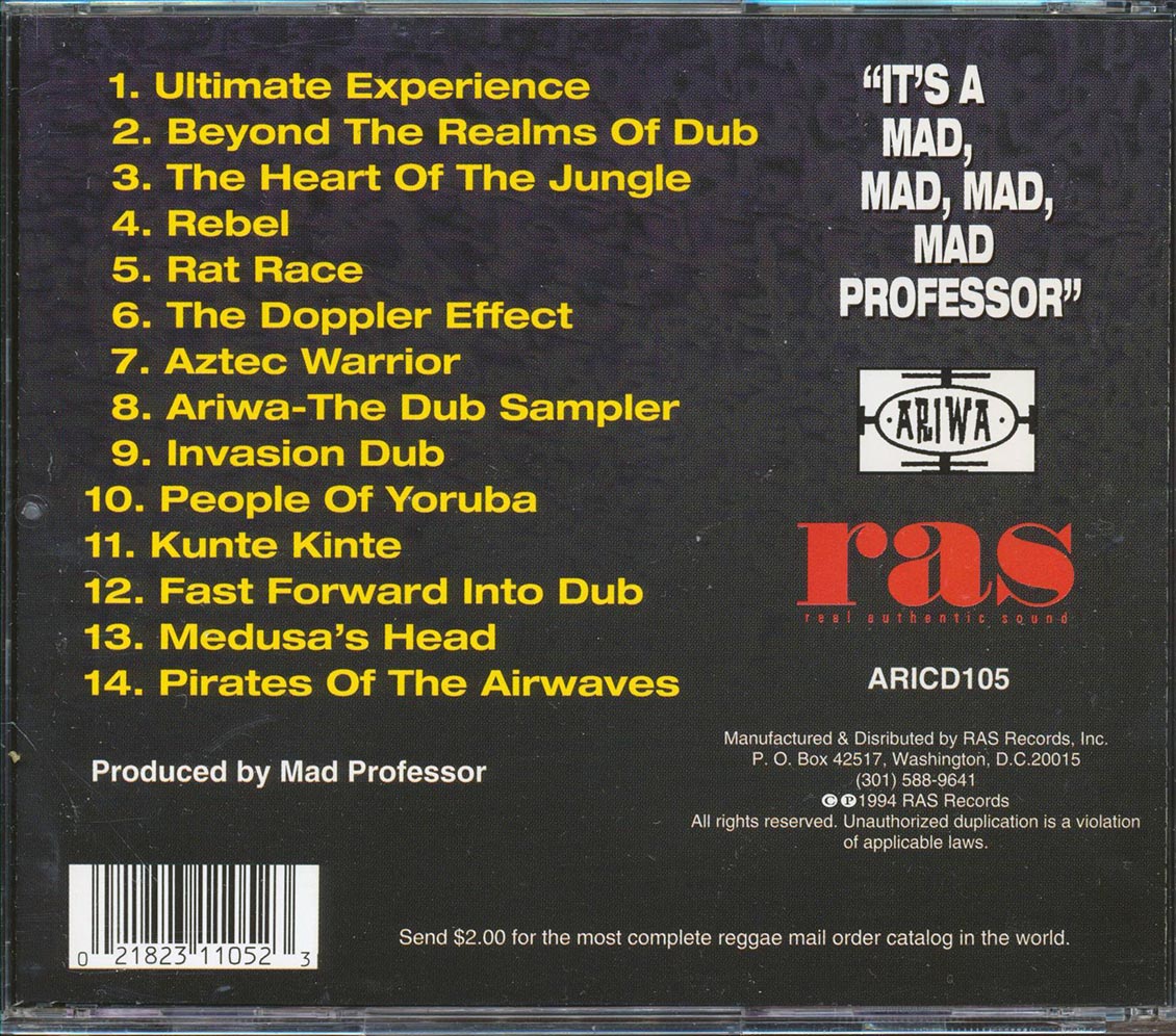 Mad Professor - It's A Mad, Mad, Mad, Mad Professor [New CD]