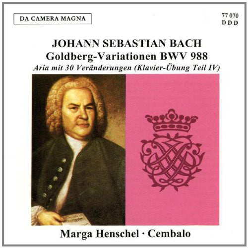 J Bach S / Henschel - Goldbergvariationen BMW 988 Music CD