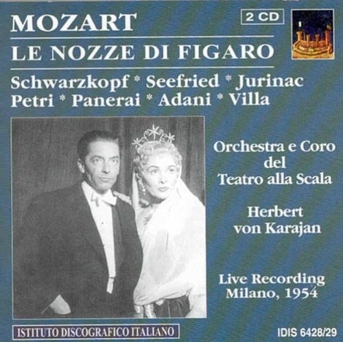 Herbert von Karajan - Mozart, W.a.: The Marriage Of Figaro [Opera] (Karajan) (1954) Music CD
