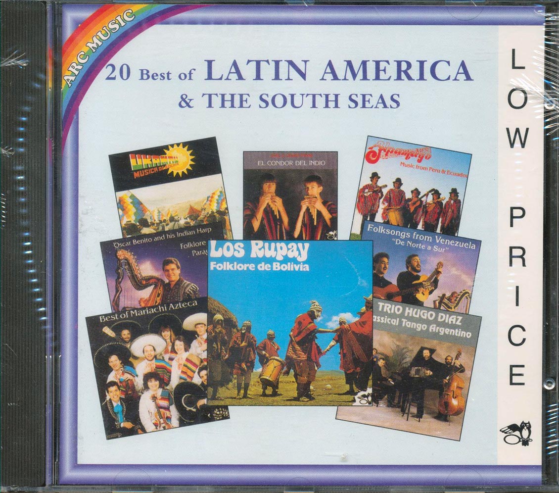 De Norte A Sur, Mariachi Azteca, Hugo Diaz, Etc. - 20 Best Of Latin America & The South Seas [New CD]