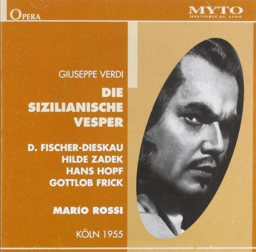 Verdi / Dieskau / Zadek / Hopf / Frick / Rossi - Die Sizilianische Vesper [CD]