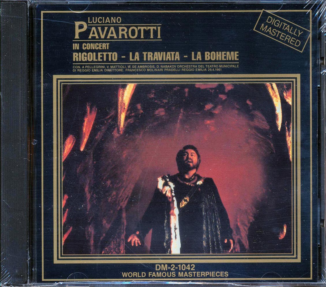 Luciano Pavarotti - In Concert: Rigoletto La Traviata La Boheme [New CD]