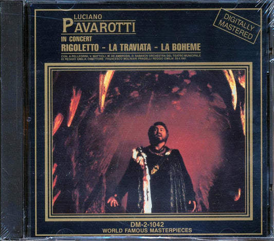 Luciano Pavarotti - In Concert: Rigoletto La Traviata La Boheme [New CD]