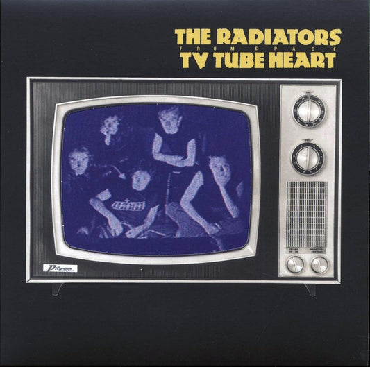 The Radiators From Space - TV Tube Heart (die-cut jacket) (ltd. 500 copies made) (10") (yellow vinyl) [New Vinyl Record LP]