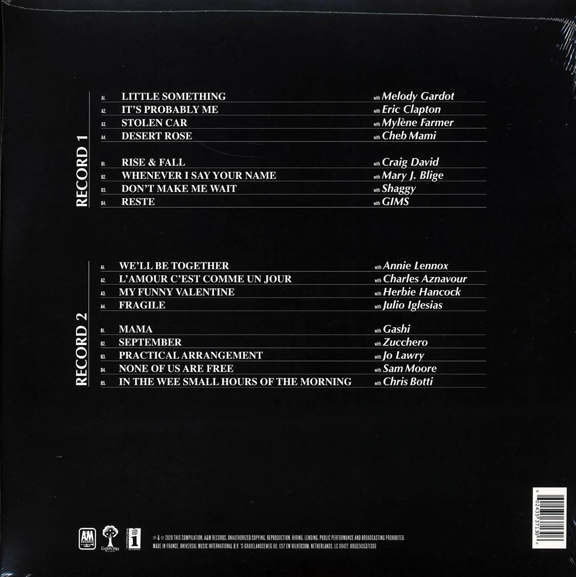 Sting - Duets (2xLP) [New Vinyl LP]