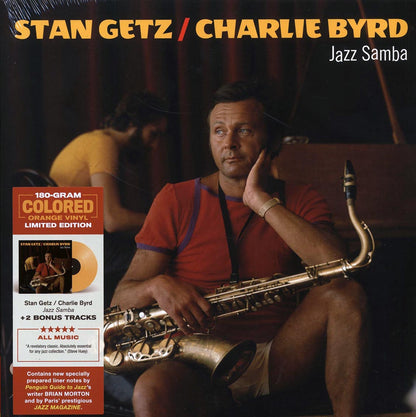 Stan Getz, Charlie Byrd - Jazz Samba (+2 bonus tracks) (ltd. ed.) (180g) (orange vinyl) [New Vinyl Record LP]