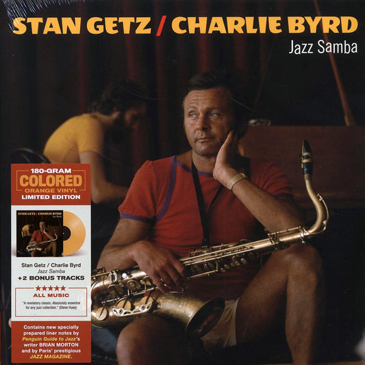 Stan Getz, Charlie Byrd - Jazz Samba (+2 bonus tracks) (ltd. ed.) (180g) (orange vinyl) [New Vinyl Record LP]