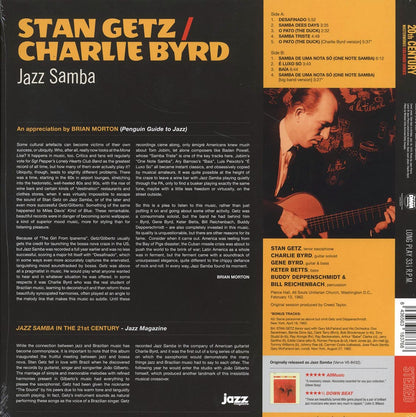 Stan Getz, Charlie Byrd - Jazz Samba (+2 bonus tracks) (ltd. ed.) (180g) (orange vinyl) [New Vinyl Record LP]
