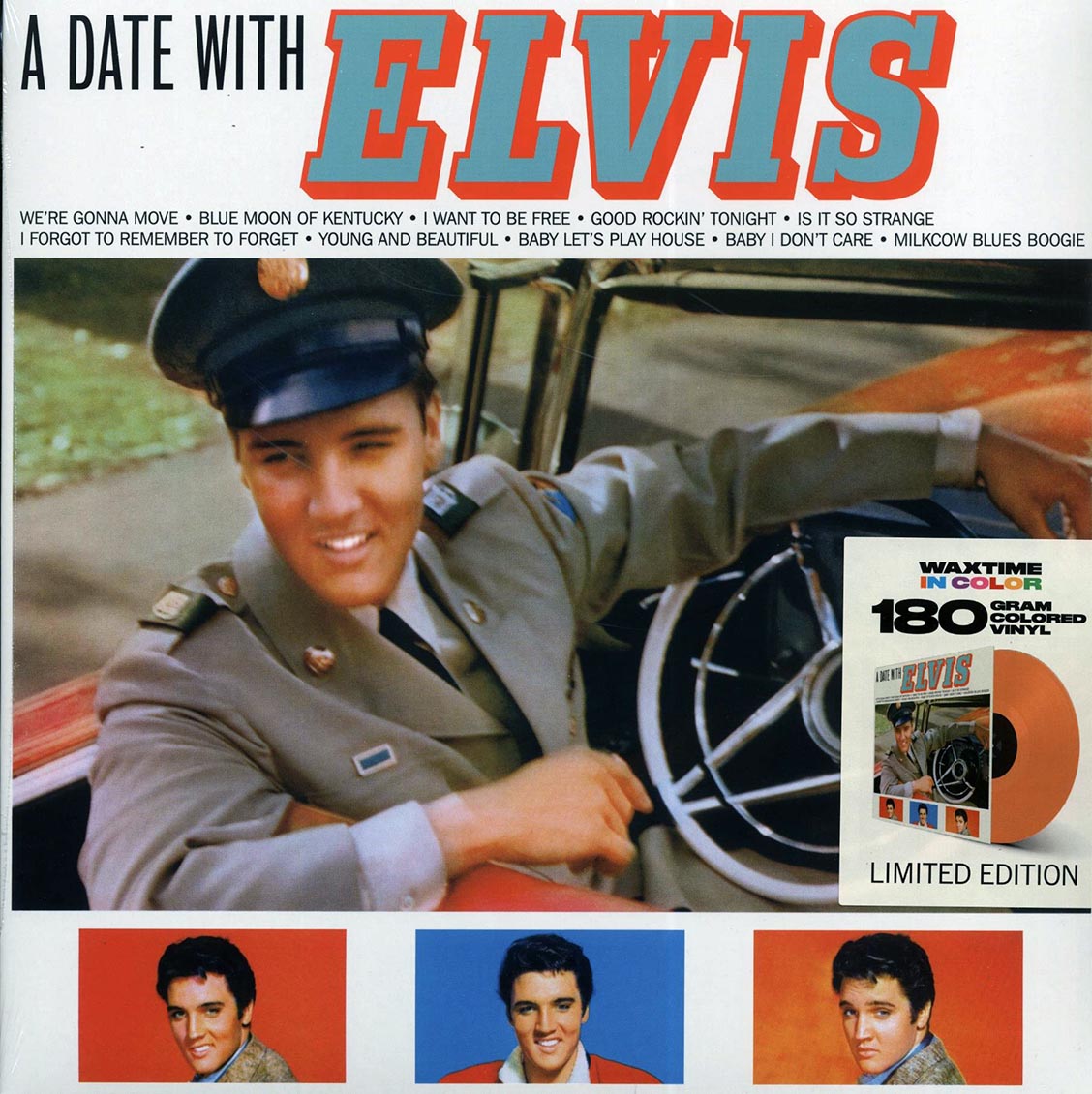 Elvis Presley - A Date With Elvis (+ 5 bonus tracks) (DMM) (ltd. ed.) (orange vinyl) [New Vinyl Record LP]