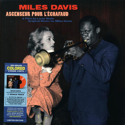 Miles Davis - Ascenseur Pour L'Echafaud: Lift To The Scaffold (+bonus track) (ltd. ed.) (180g) (orange vinyl) [New Vinyl Record LP]