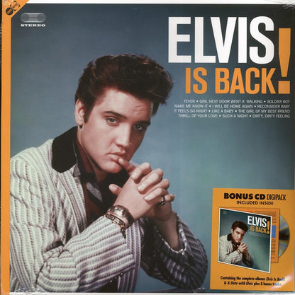 Elvis Presley - Elvis Is Back! (+ 9 bonus tracks) (DMM) (ltd. ed.) (incl. CD) [New Vinyl Record LP]