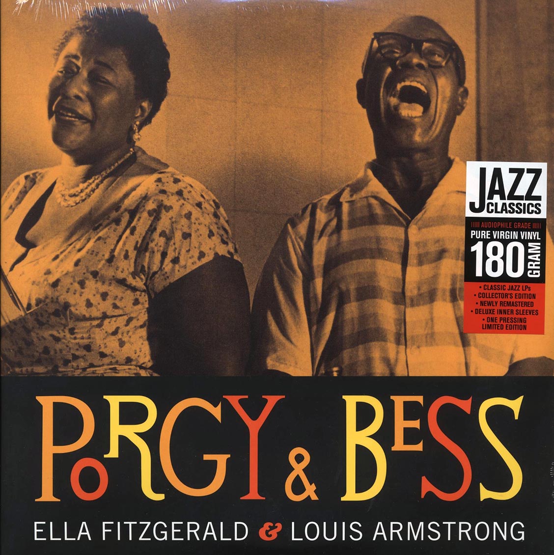 Ella Fitzgerald, Louis Armstrong - Porgy & Bess (+ 3 bonus tracks) (ltd. ed.) (2xLP) (remastered) [New Vinyl Record LP]