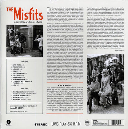 Alex North - The Misfits: Original Soundtrack Music (ltd. ed.) (180g) (remastered) [New Vinyl LP]