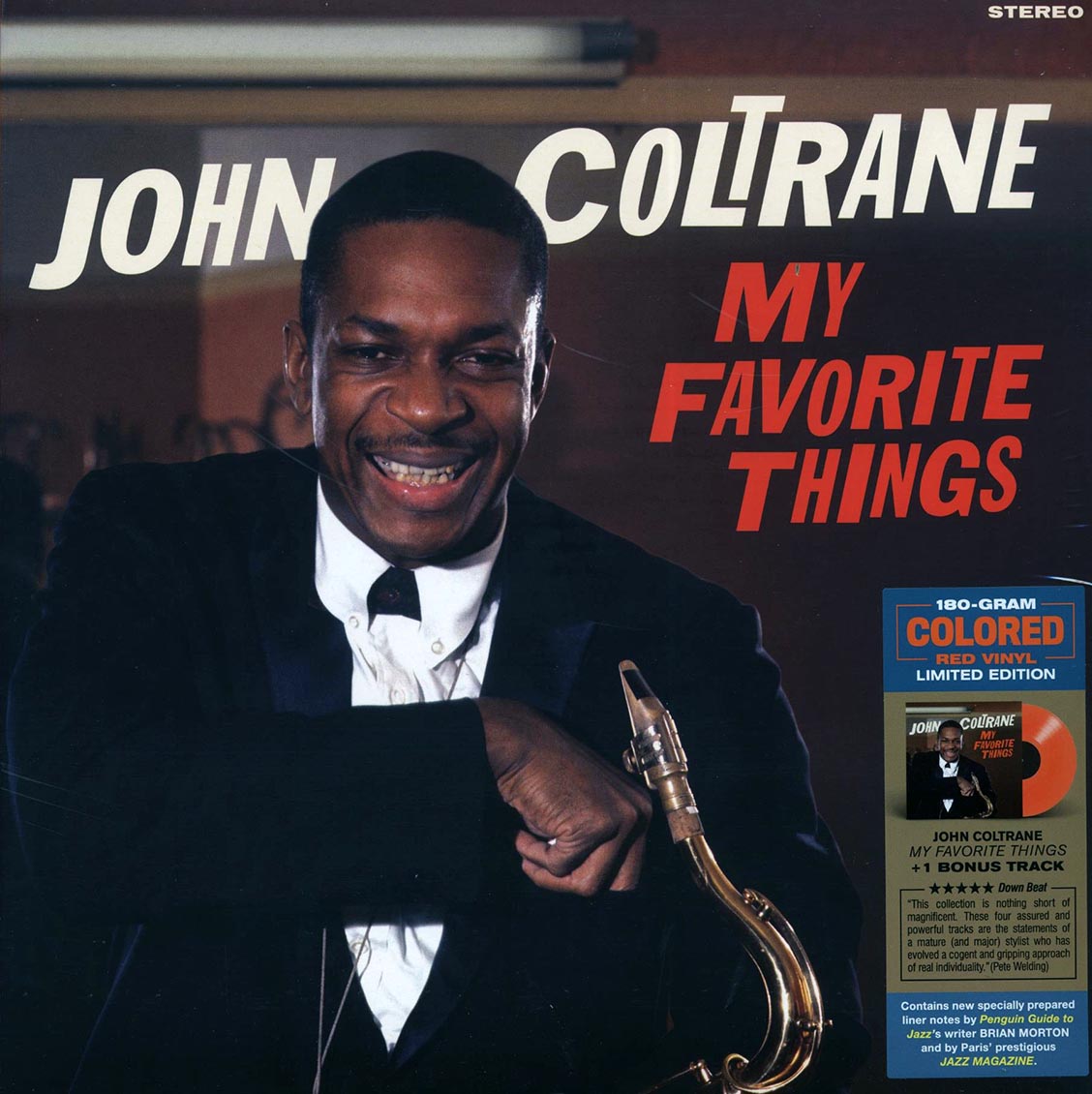 John Coltrane - My Favorite Things (+ 2 bonus tracks) (DMM) (ltd. ed.) (180g) (red vinyl) [New Vinyl Record LP]
