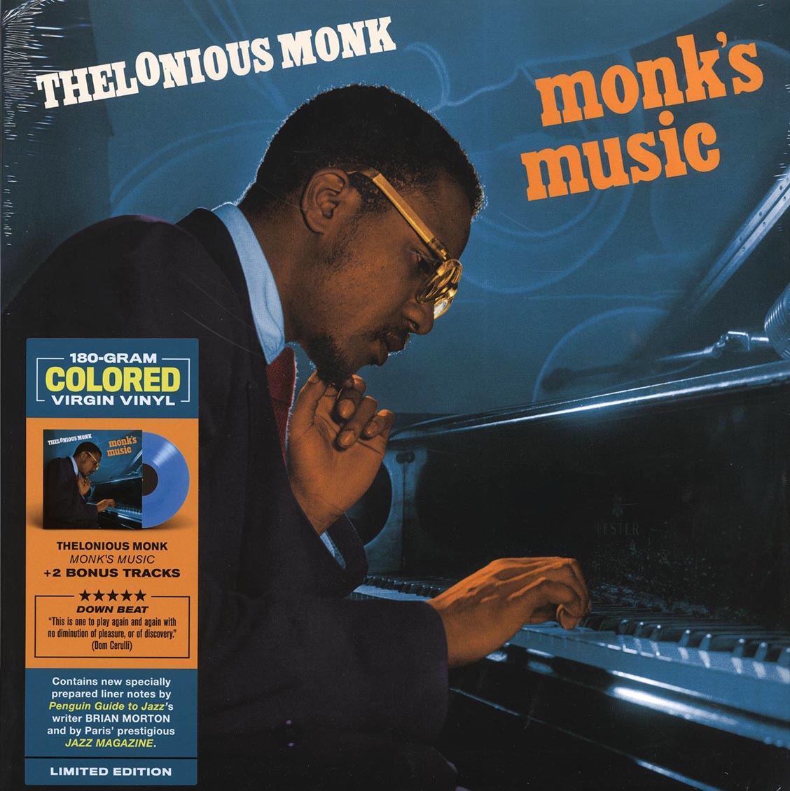 Thelonious Monk - Monk's Music (+2 bonus tracks) (ltd. ed.) (180g) (blue vinyl) [New Vinyl Record LP]