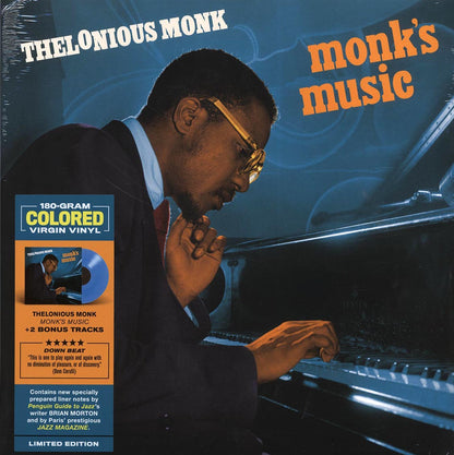 Thelonious Monk - Monk's Music (+2 bonus tracks) (ltd. ed.) (180g) (blue vinyl) [New Vinyl Record LP]
