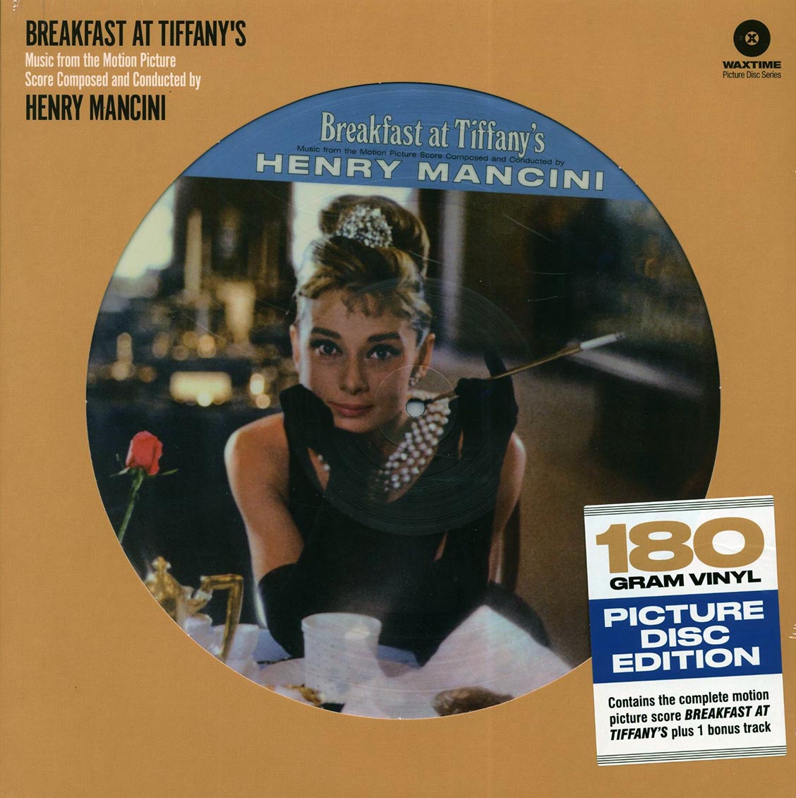 Henry Mancini - Breakfast At Tiffany's: Music From The Motion Picture Score (+ 2 bonus tracks) (ltd. ed.) (picture disc) [New Vinyl Record LP]