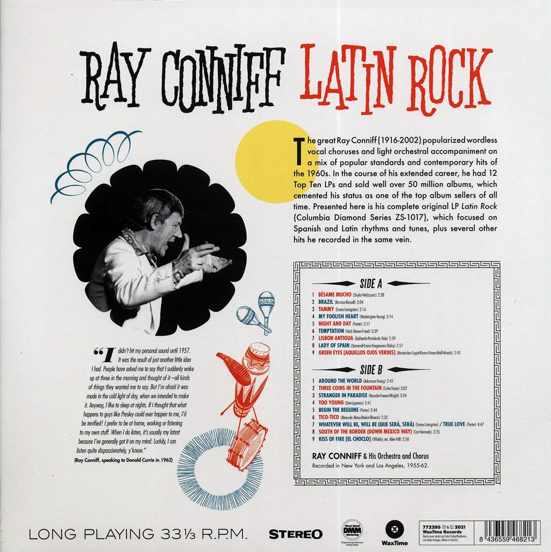 Ray Conniff - Latin Rock (ltd. ed.) (180g) [New Vinyl Record LP]