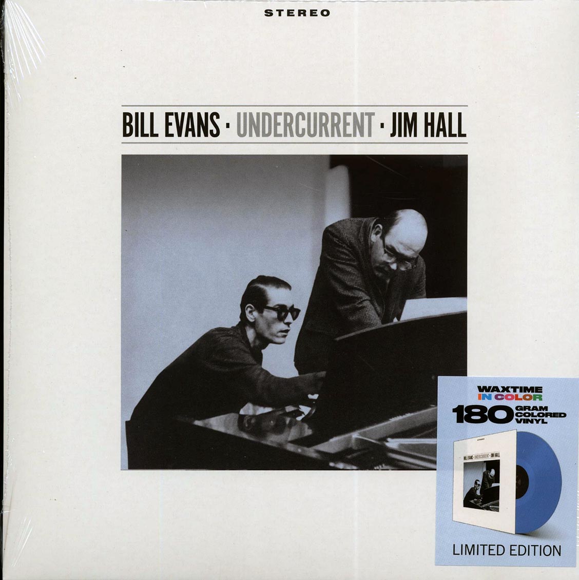 Bill Evans, Jim Hall - Undercurrent (+2 bonus tracks) (ltd. ed.) (180g) (blue vinyl) [B] [New Vinyl Record LP]
