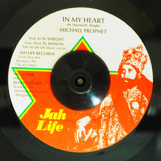 Michael Prophet - In My Heart  /  Jah Life - Broad Heart Dub (rhythm: "Broad Back") [New] [New Vinyl 7"]