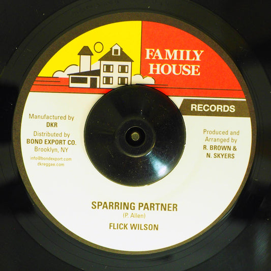 Flick Wilson - Sparring Partner  /  Version (rhythm: "Flick Wilson - Sparring Partner") [New Vinyl 7"]