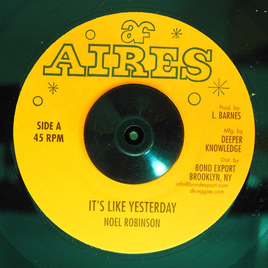 Noel Robinson - It's Like Yesterday  /  Bullwackies All Stars - Yesterday Version [New] [New Vinyl 7"]