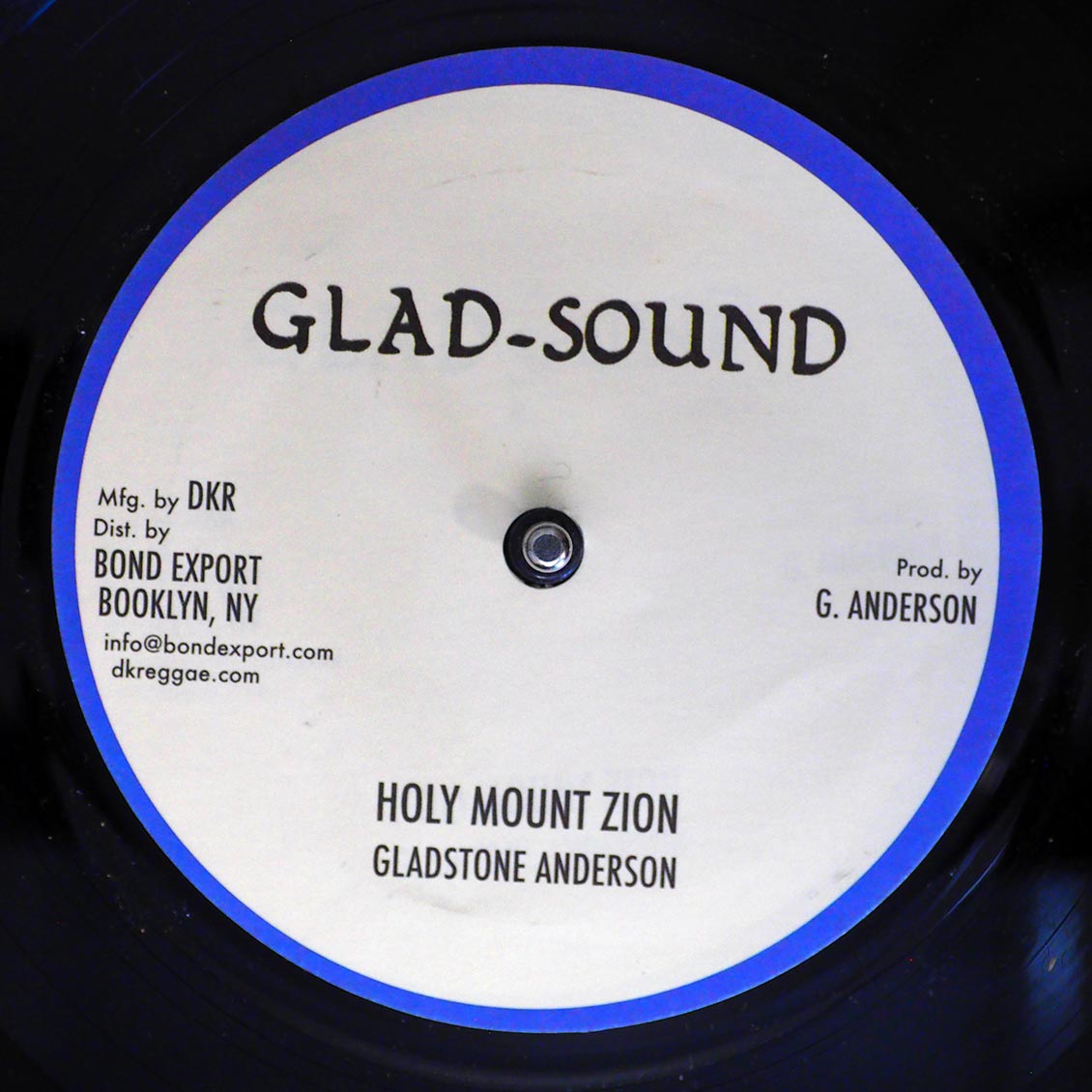 Gladstone Anderson - Holy Children (Extended Mix)  /  Gladstone Anderson - Holy Mount Zion; Version [New Vinyl 10"]