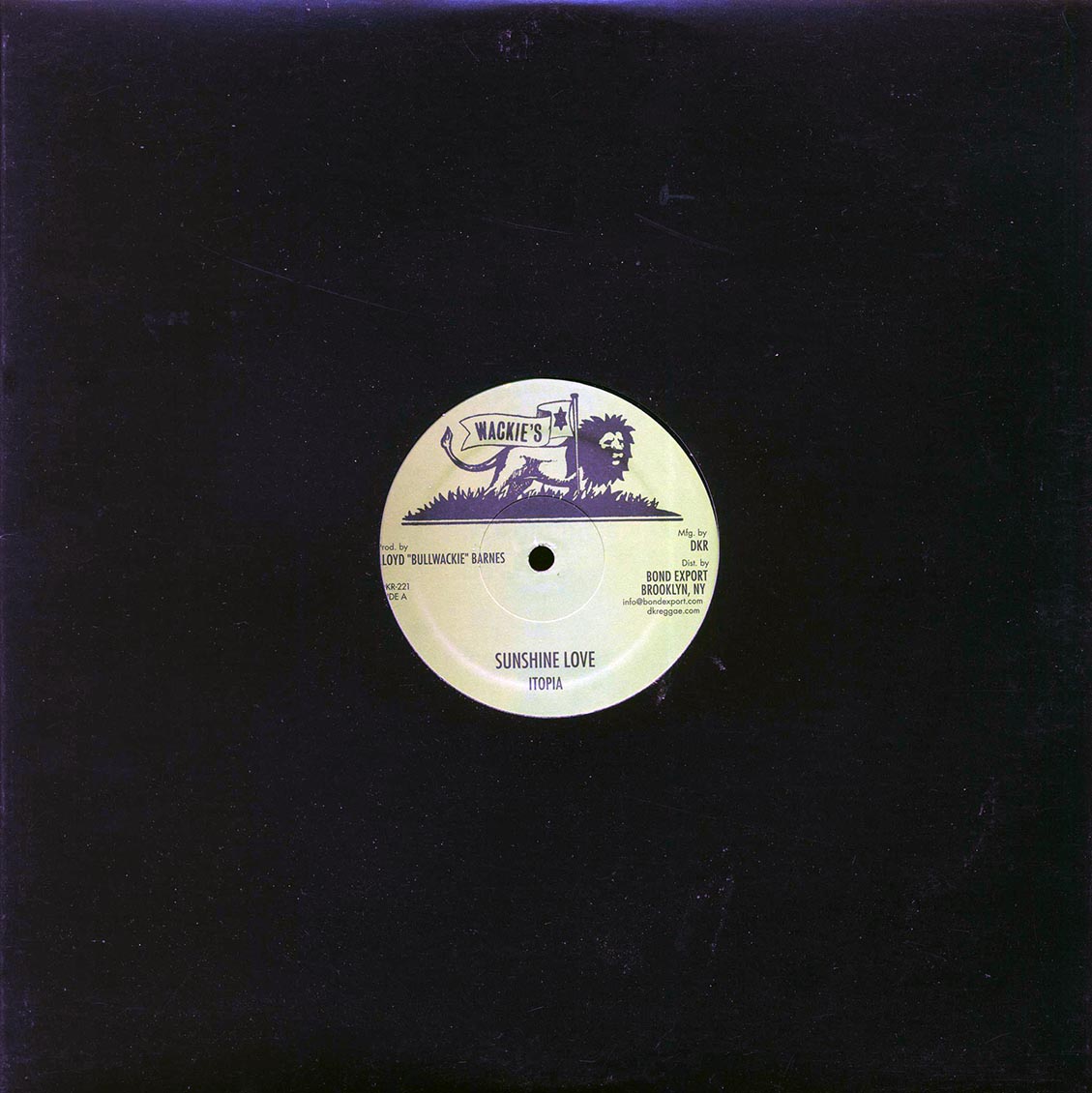 Itopia - Sunshine Love (Extended Mix)  /  Itopia - Keep A Rocking; Itopia - Get Over [New Vinyl Record 12" Single]