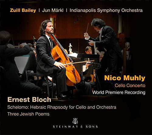 Muhly / Bloch / Bailey / Markl / Indianapolis Sym - Cello Con Schelomo Music CD