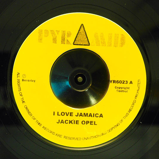 Jackie Opel - I Love Jamaica  /  Roland Alphonso - El Pussycat Ska [New Vinyl 7"]