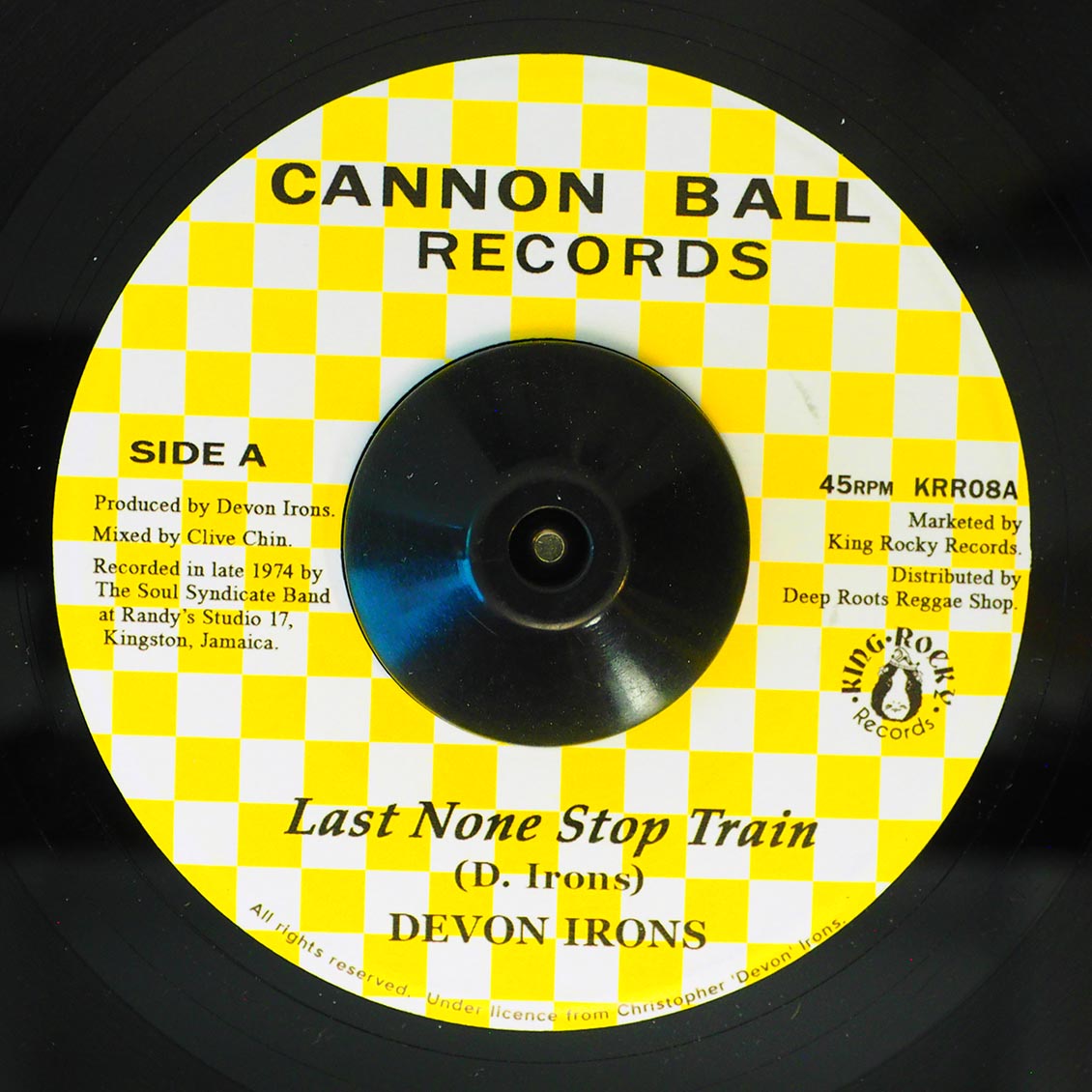 Devon Irons - Last None Stop Train  /  Soul Syndicate - Train Version [New Vinyl 7"]