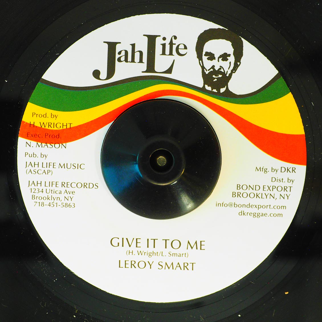 Leroy Smart - Give It To Me  /  Jah Life - Version [New] [New Vinyl 7"]
