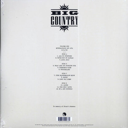 Big Country - We're Not In Kansas: The Live Bootleg Series 1993-1998 Volume 1 (ltd. ed.) (2xLP) (yellow vinyl) [New Vinyl LP]