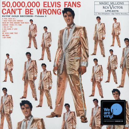 Elvis Presley - 50,000,000 Elvis Fans Can't Be Wrong: Elvis' Gold Records Volume 2 (incl. mp3) [New Vinyl LP]