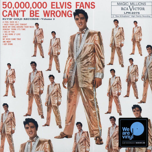 Elvis Presley - 50,000,000 Elvis Fans Can't Be Wrong: Elvis' Gold Records Volume 2 (incl. mp3) [New Vinyl LP]