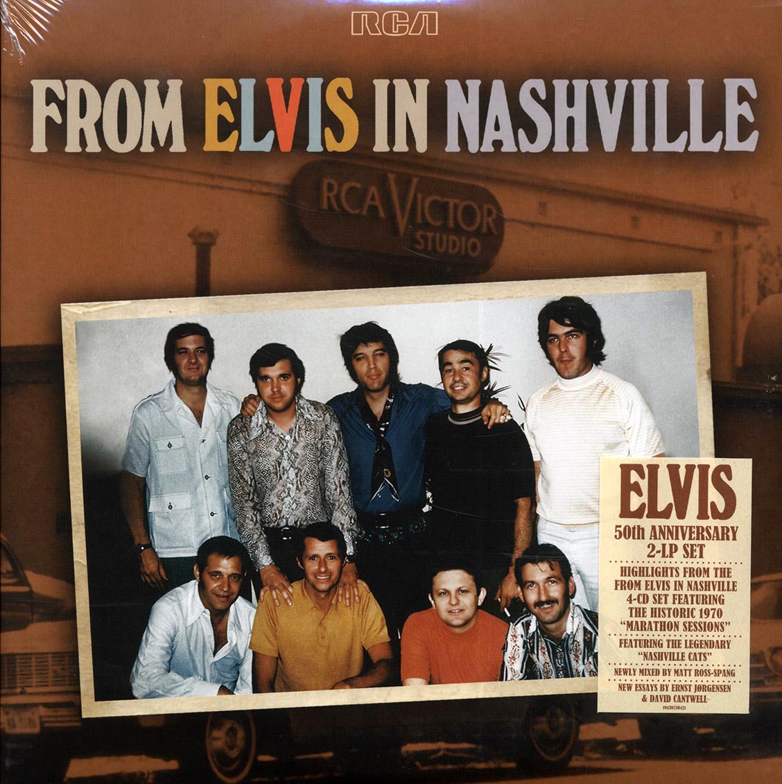 Elvis Presley - From Elvis To Nashville (50th Anniv. Ed.) (2xLP) (incl. mp3) [New Vinyl Record LP]