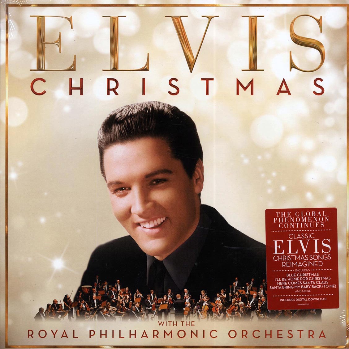 Elvis Presley, The Royal Philharmonic Orchestra - Christmas With Elvis And The Royal Philharmonic Orchestra [New Vinyl Record LP]