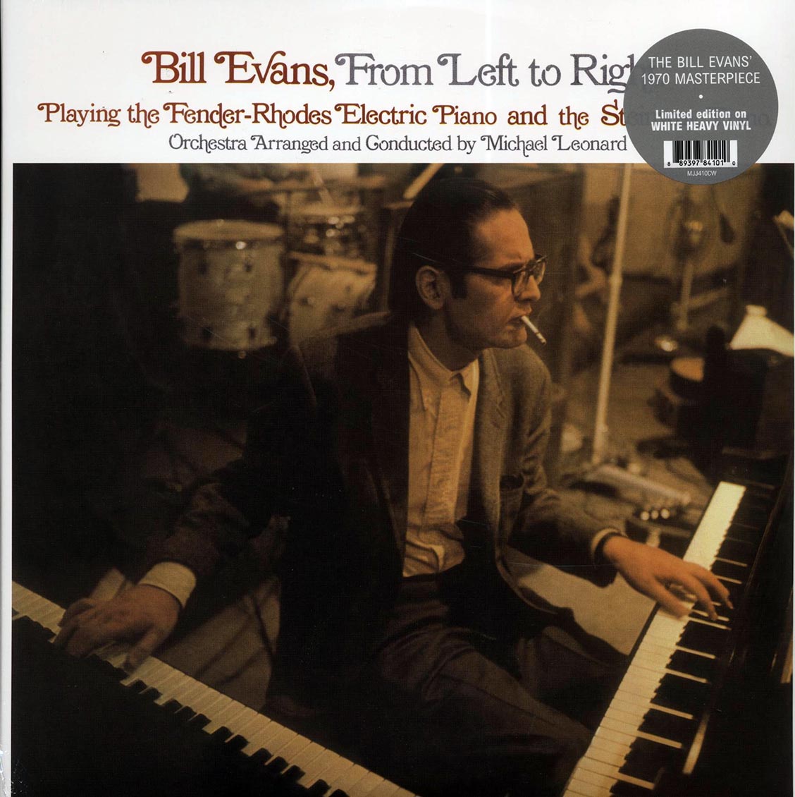 Bill Evans - From Left to Right [2020 Limited White] [New Vinyl Record LP]