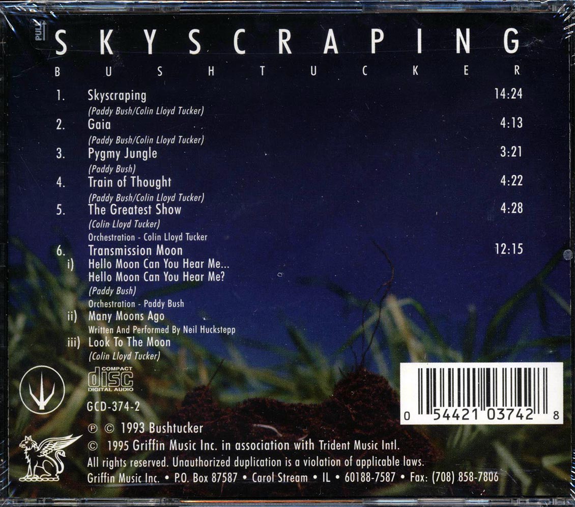 Bushtucker - Skyscraping [New CD]