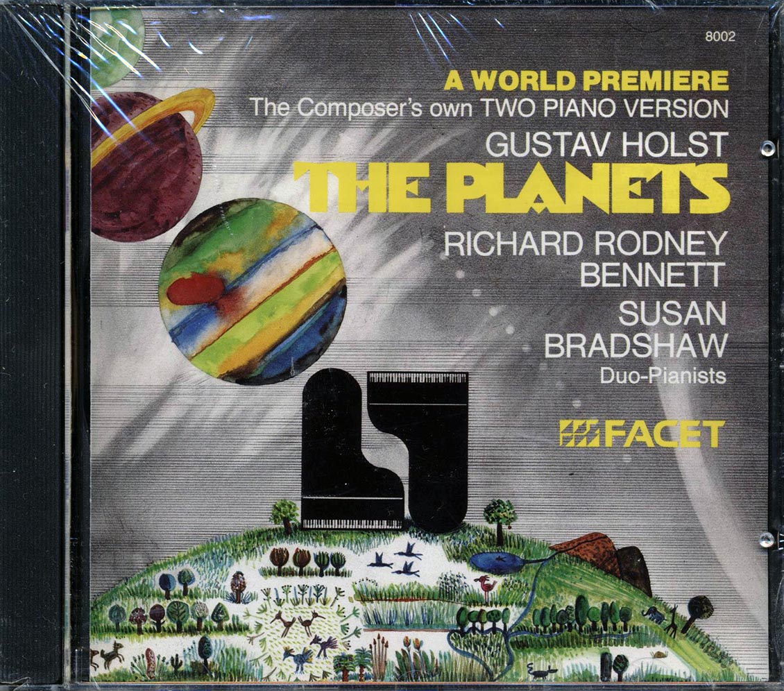 Gustav Holst, Richard Rodney Bennett, Susan Bradshaw - Gustav Holst The Planets; The Composer's Own Two Piano Version [New CD]