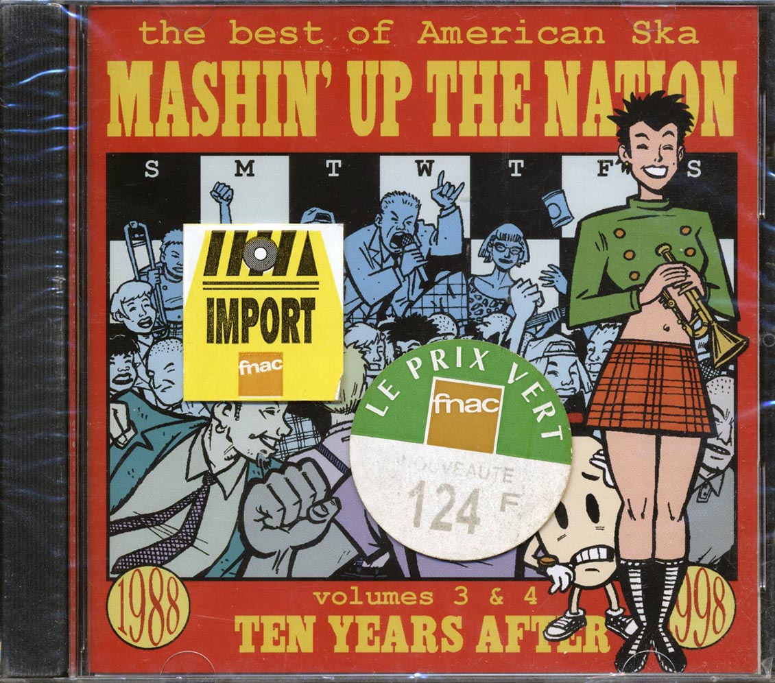 Toasters, Bim Skala Bim, Gangster Fun, Etc. - Mashin' Up The Nation: Best Of American Ska Volumes 3 & 4 Ten Years After [New CD]