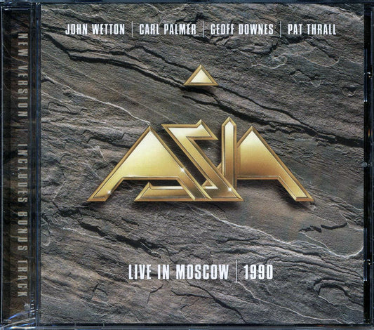 Asia - Live In Moscow 1990 [New CD]