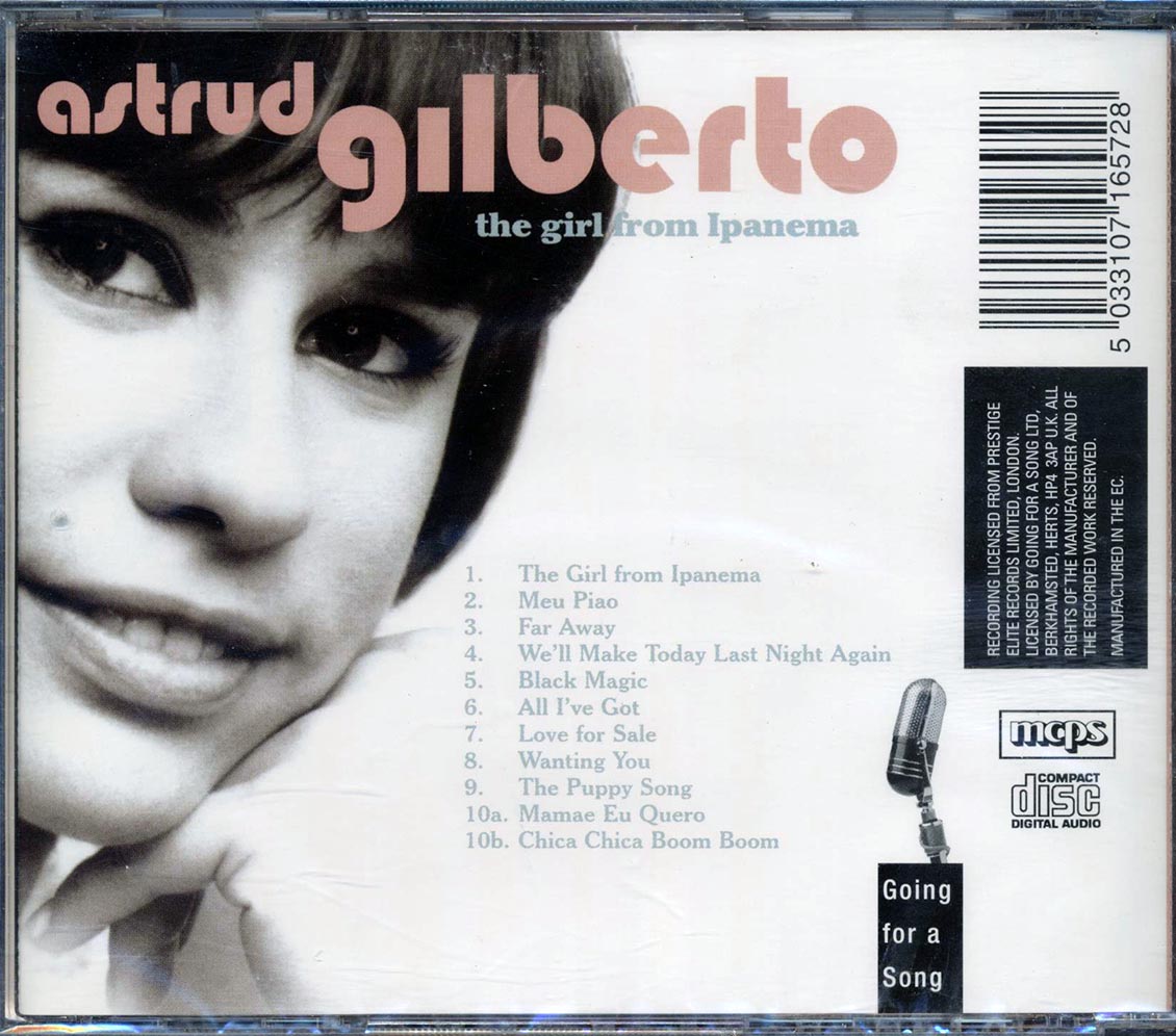 Astrud Gilberto - The Girl From Ipanema [New CD]