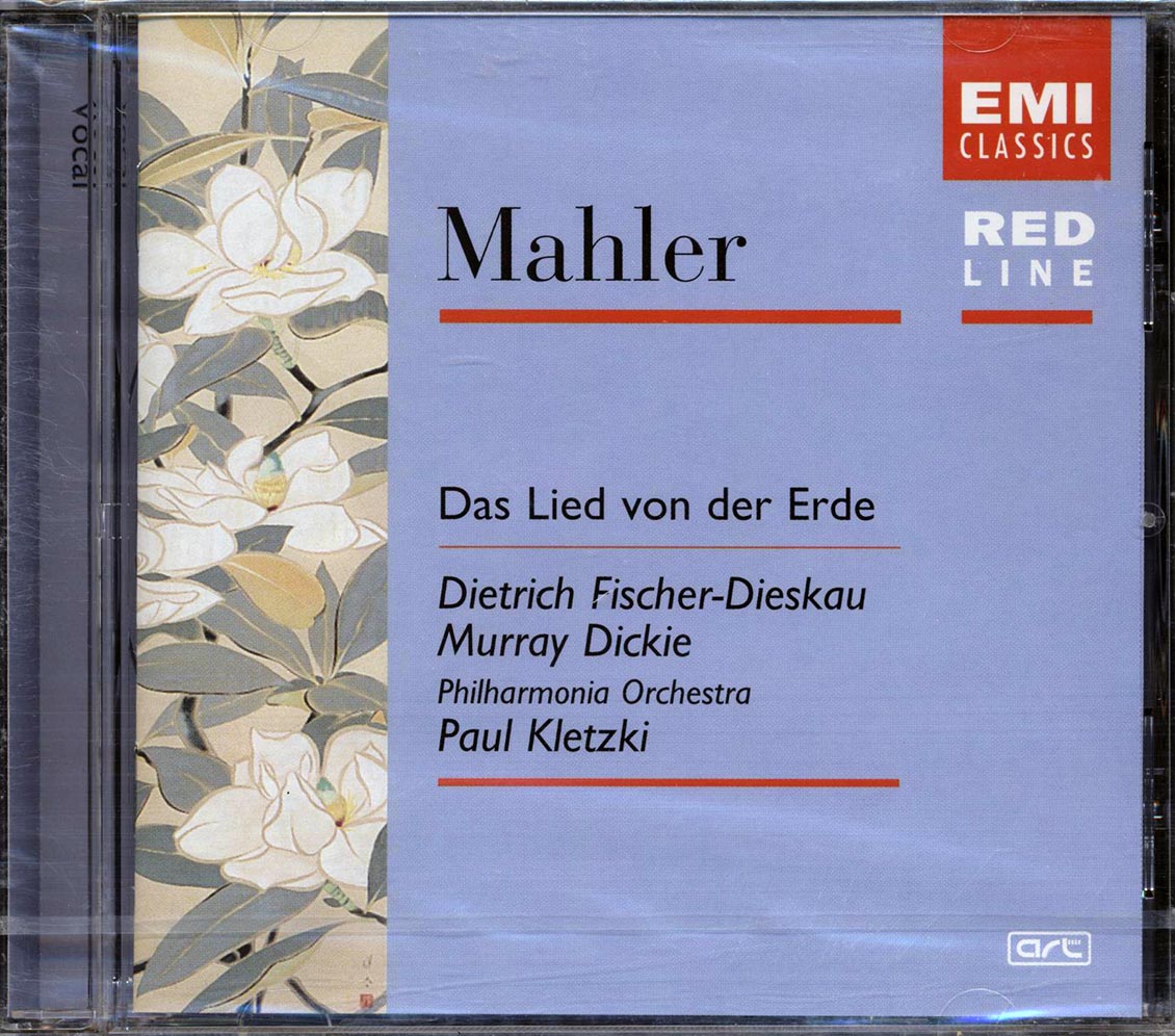 Mahler, Dietrich Fischer-Dieskau, Murray Dickie, Philarmonia Orchestra, Paul Kletzki - Das Lied Von Der Erde [New CD]