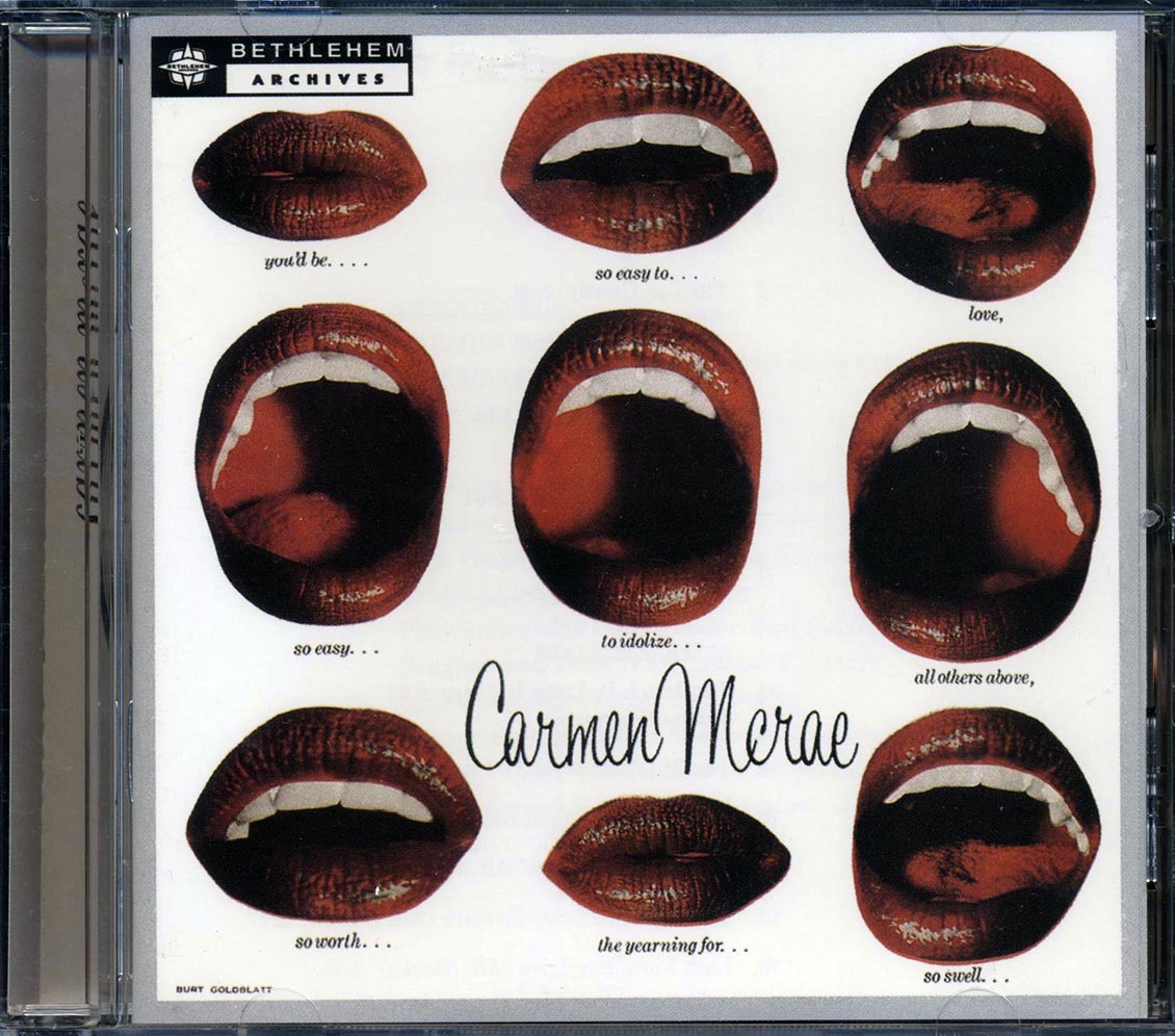 Carmen McRae, Mat Mathews Quartet, Tony Scott Quartet - Carmen McRae [New CD]