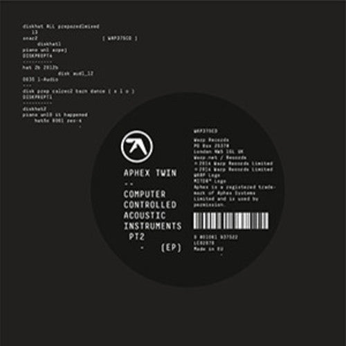 Aphex Twin - Computer Controlled Acoustic Instruments Pt 2 [Vinyl EP] [New Vinyl]