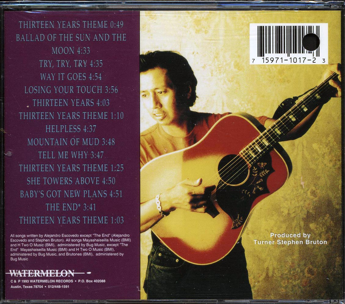 Alejandro Escovedo - Thirteen Years [New CD]