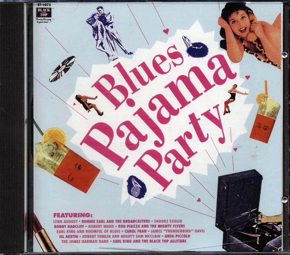 Lynn August, Snooks Eaglin, Robert Ward, Etc. - Black Top Blues Pajama Party [New CD]